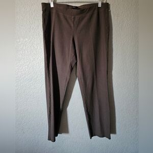 Eileen Fisher Pants Women's M Brown Viscose Straight Leg